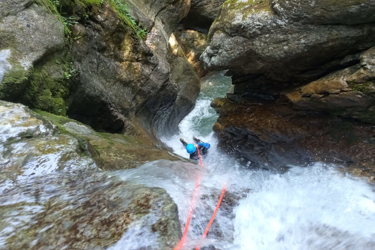 Photo canyon Haute-Savoie