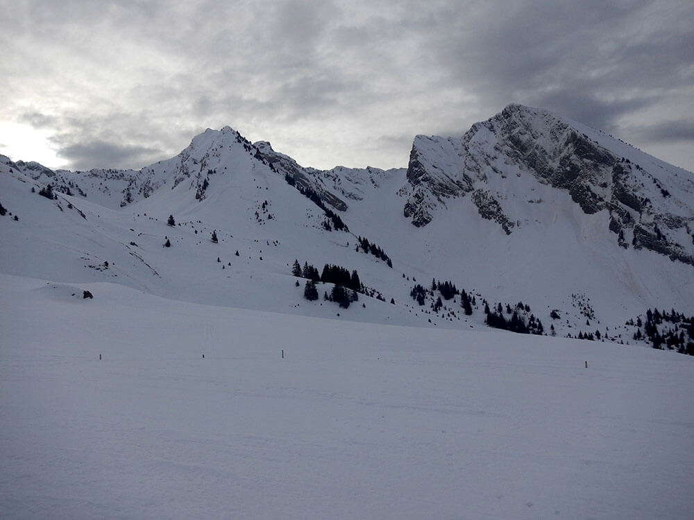 Mont-Charvin couloir Ouest