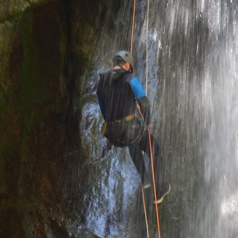 Nyon canyon in Morzine
