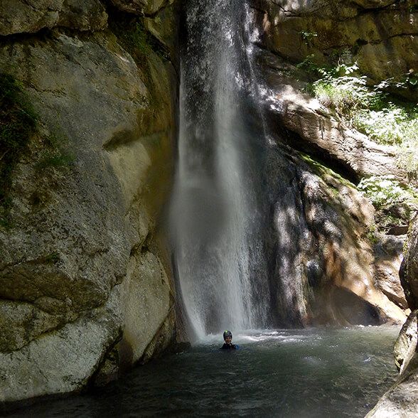 Photo canyoning proche de Passy